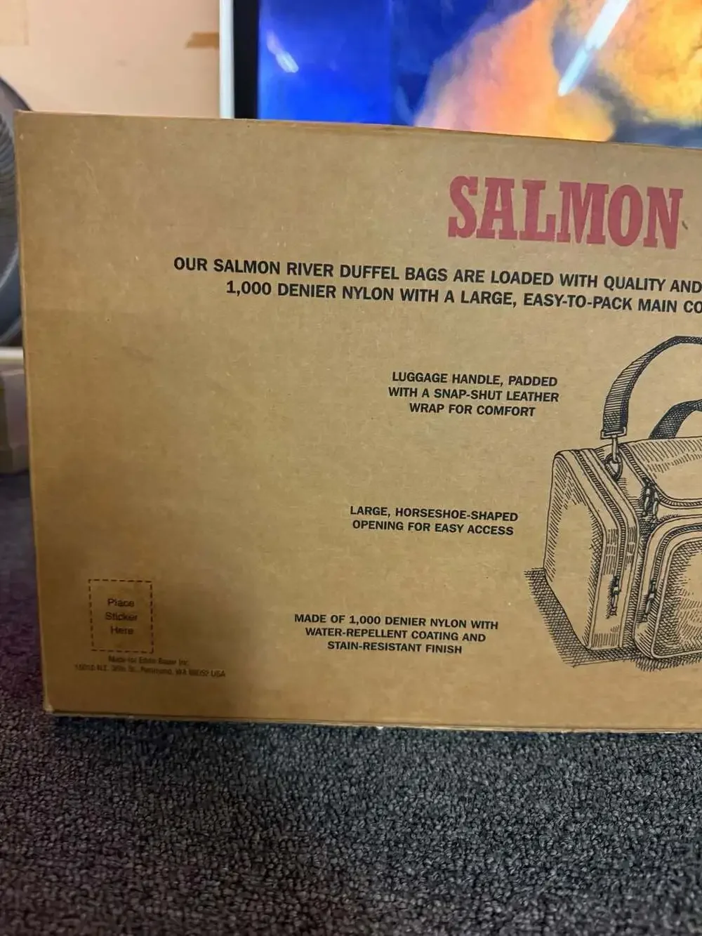 Eddie Bauer Salmon River Duffel Bag